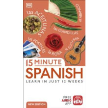 15 Minute Spanish by DK Paperback Book