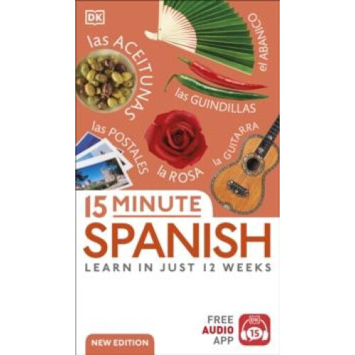 15 Minute Spanish by DK Paperback Book