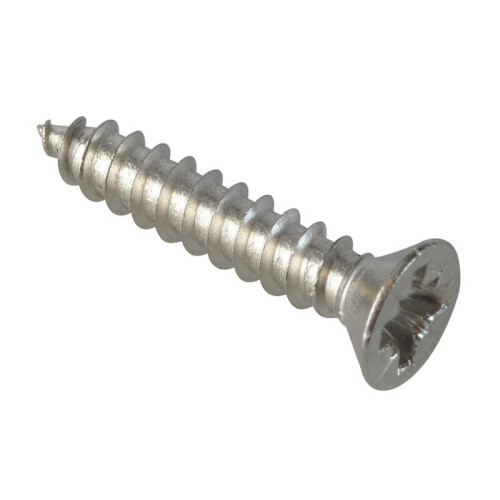 Forgefix Forgefix Self-tapping Screws, Pozi, Csk, A2 Stainless Steel