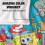 SpongeBob SquarePants SpongeBob SquarePants Silky Group Scene Supersoft Blanket 4