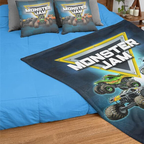 Monster Jam Monster Jam Fleece Blanket 1