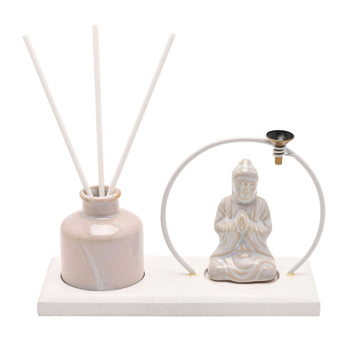 Serenity Sitting Buddha Incense Gift Set