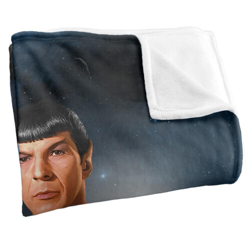 Star Trek Star Trek Silky Spock Supersoft Blanket 2