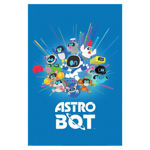 Playstation Playstation Astro Bot Friends Print