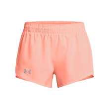 Under Armour Mädchen Fly by Shorts, Flare Orange, X-Large