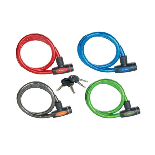 Master Lock Master Lock Mixed Color Keyed Armoured Cable 1m X 18mm