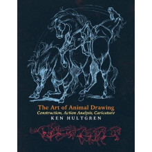 The Art of Animal Drawing by Ken Hultgren Paperback Book