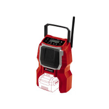 Einhell Tc-ra 18 Li Bt - Solo Cordless Radio 18v Bare Unit
