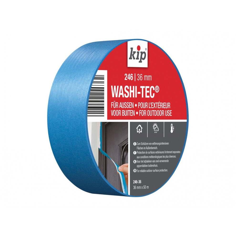 Kip 246 Premium Outdoor Washi-Tec Masking Tape 5063750461113