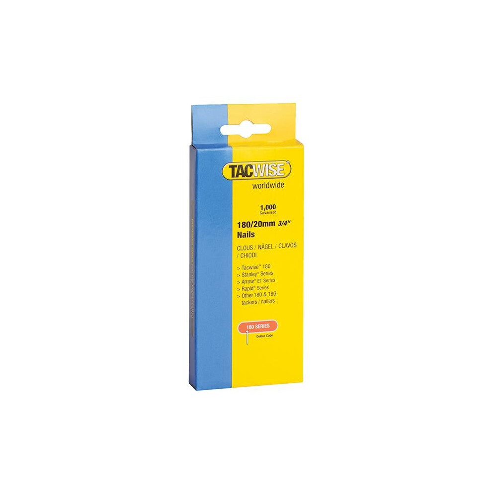 Tacwise 180 Series 18 Gauge Nails 5063750451220