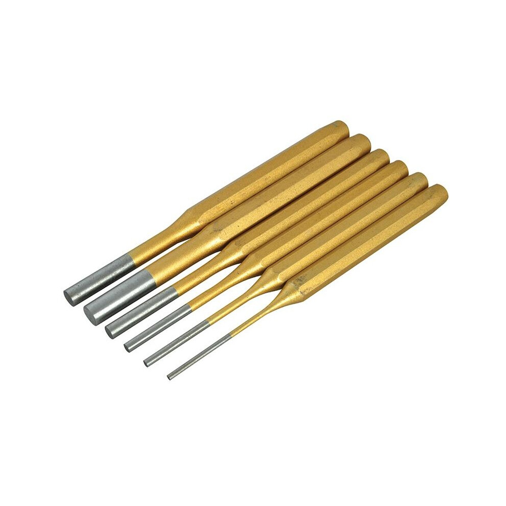 Bluespot Tools Gold Pin Punch Set 6 Piece 5063750441894