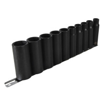 Teng 1/2in Drive 9126 Deep Impact Socket Set, 10 Piece