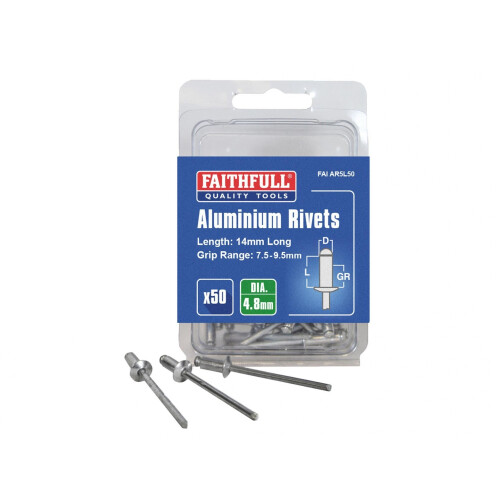 Faithfull Faithfull Aluminium Rivets