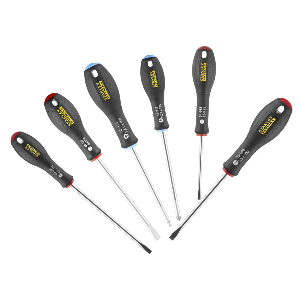 Stanley Hand Tools Fatmax Screwdriver Set, 6 Piece 5063750510309