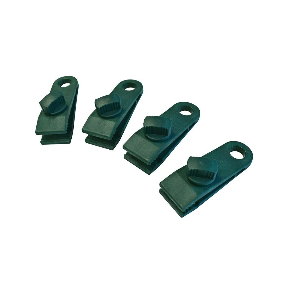 Faithfull Tarpaulin Clips - Set Of 4 5063750502137