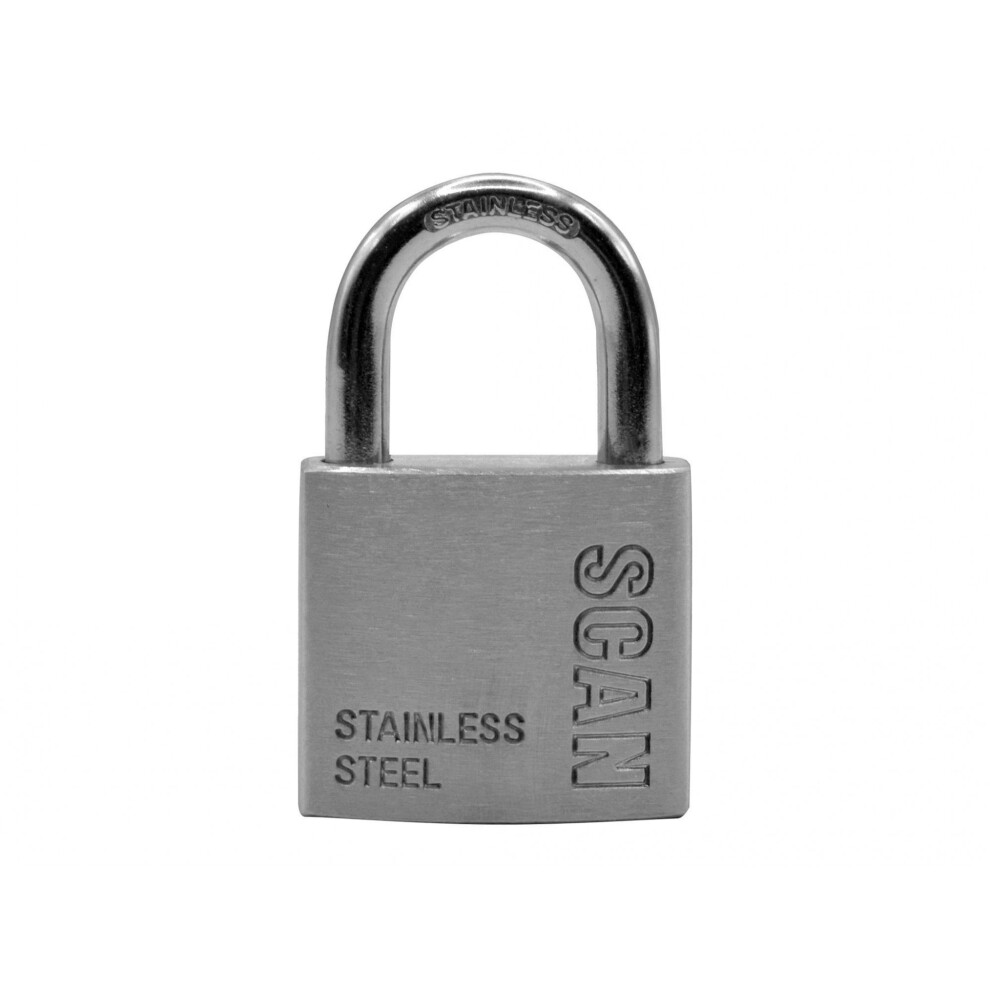Scan Stainless Steel Padlock 5063750504476
