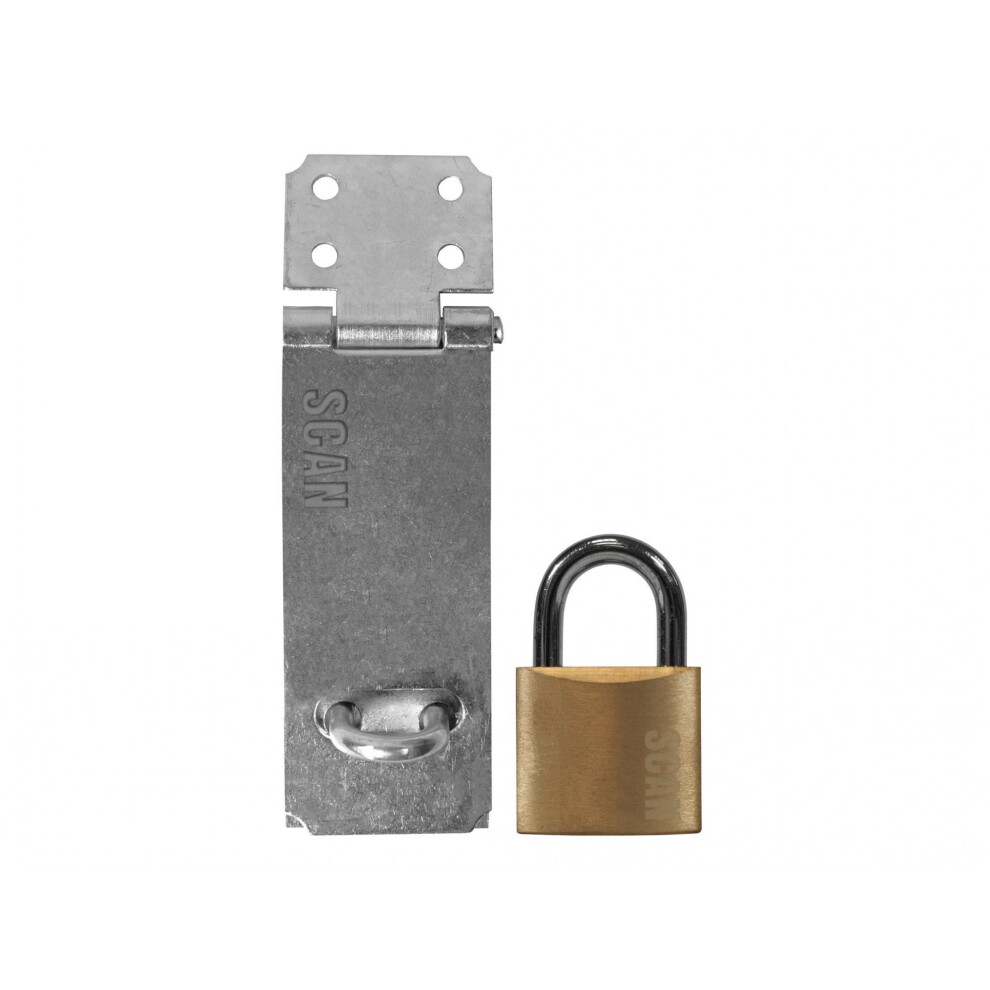 Scan Hasp And Staple + Padlock 5063750504070