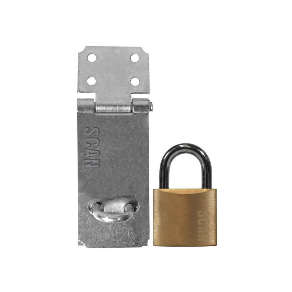 Scan Hasp And Staple + Padlock 5063750504094