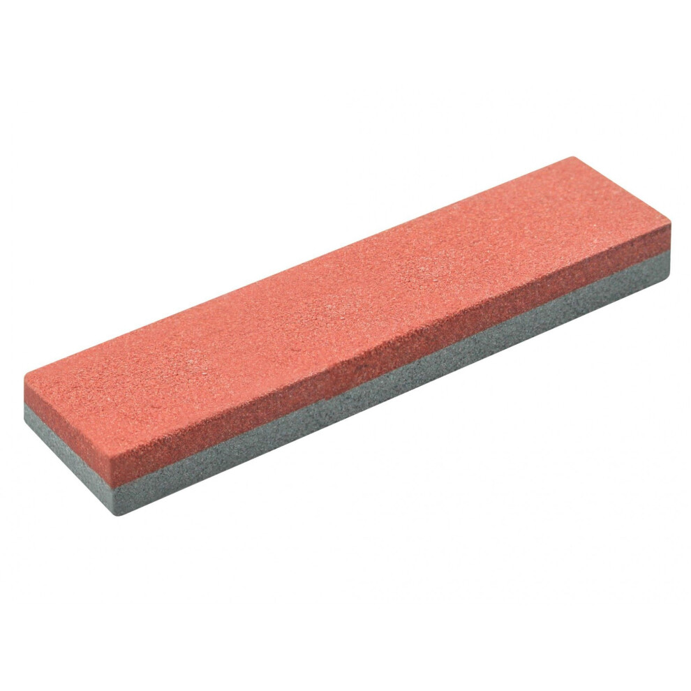Faithfull Combination Oilstone Aluminium Oxide 100 X 25 X 12.5Mm