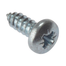 Forgefix Self-tapping Screws, Pozi, Pan Head, Zp
