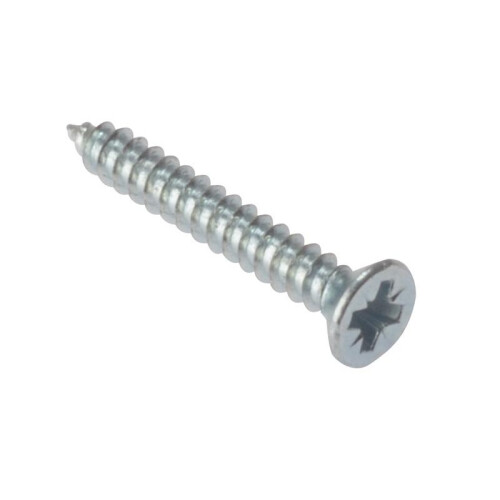 Forgefix Forgefix Self-tapping Screws, Pozi, Csk, Zp