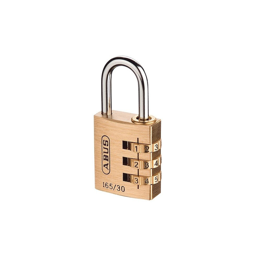 Abus Mechanical 165 Series Combination Padlock - 30Mm (3 Digit) - Multi Colour - Image 3