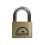 Squire Squire Lion Brass Padlock 1