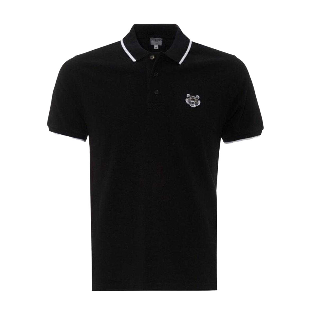 New Kenzo Men's Polo Shirt Black