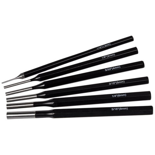 Roughneck Roughneck Parallel Pin Punch Set 6 Piece