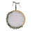 Celebrations Love Story Round Wreath Plaque with Eucalyptus 23cms 1