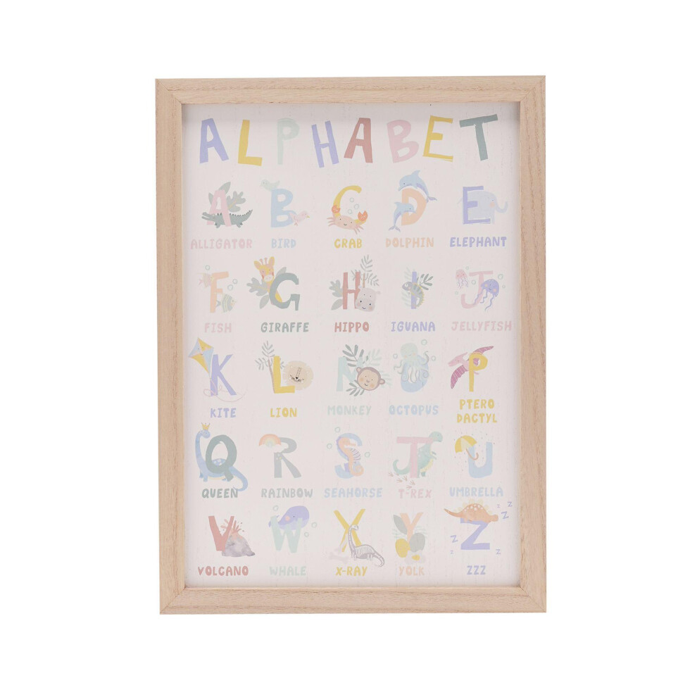 Petit Cheri Dinosaur Plaque - Alphabet Celebrations
