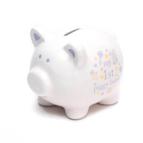 Celebrations Hello Baby Piggy Box Set 'Baby Boy' 1