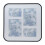 Impressions Black Collage Frame Holds 4 Photos - 16 x 16 1