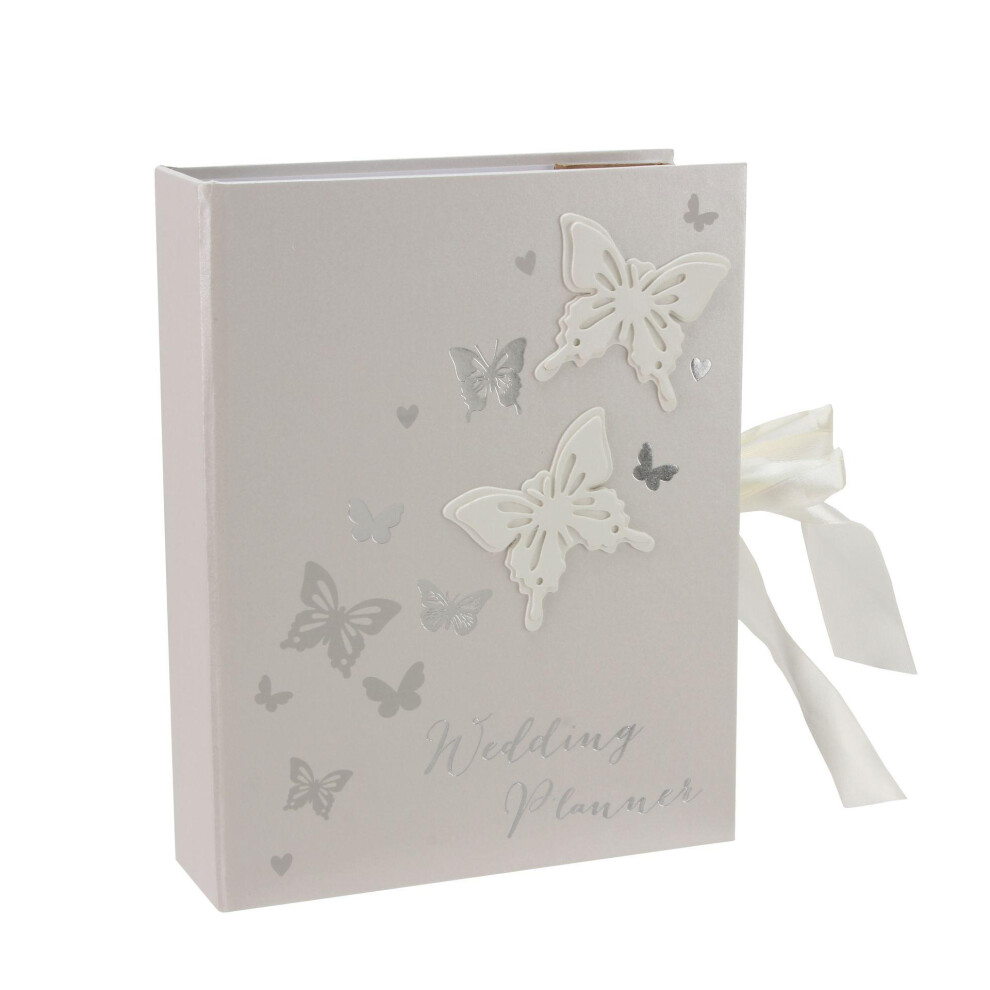 Celebrations Wings Of Love Butterfly Paperwrap Wedding Planner White