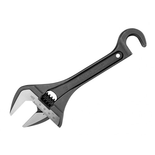 Bahco Bahco Wide Jaw Adjustable Wrench With Hook 254.5mm