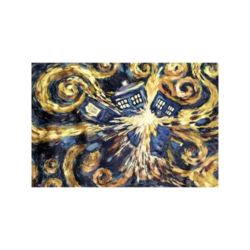 Doctor Who Doctor Who Exploding Tardis Maxi Poster