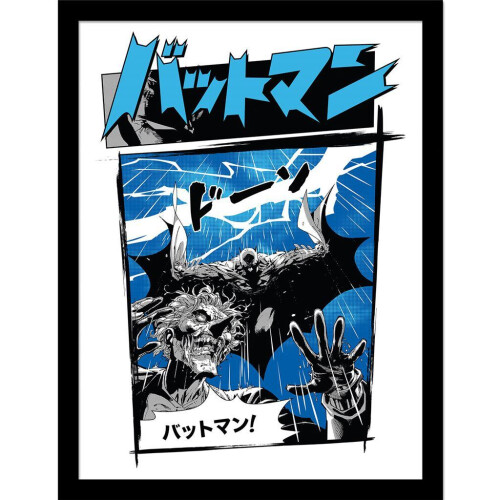 Batman Batman Joker Kanji Framed Poster