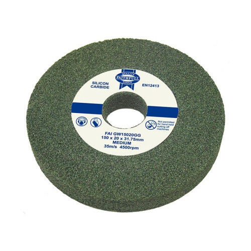 Faithfull Faithfull Grinding Wheels, Silicon Carbide