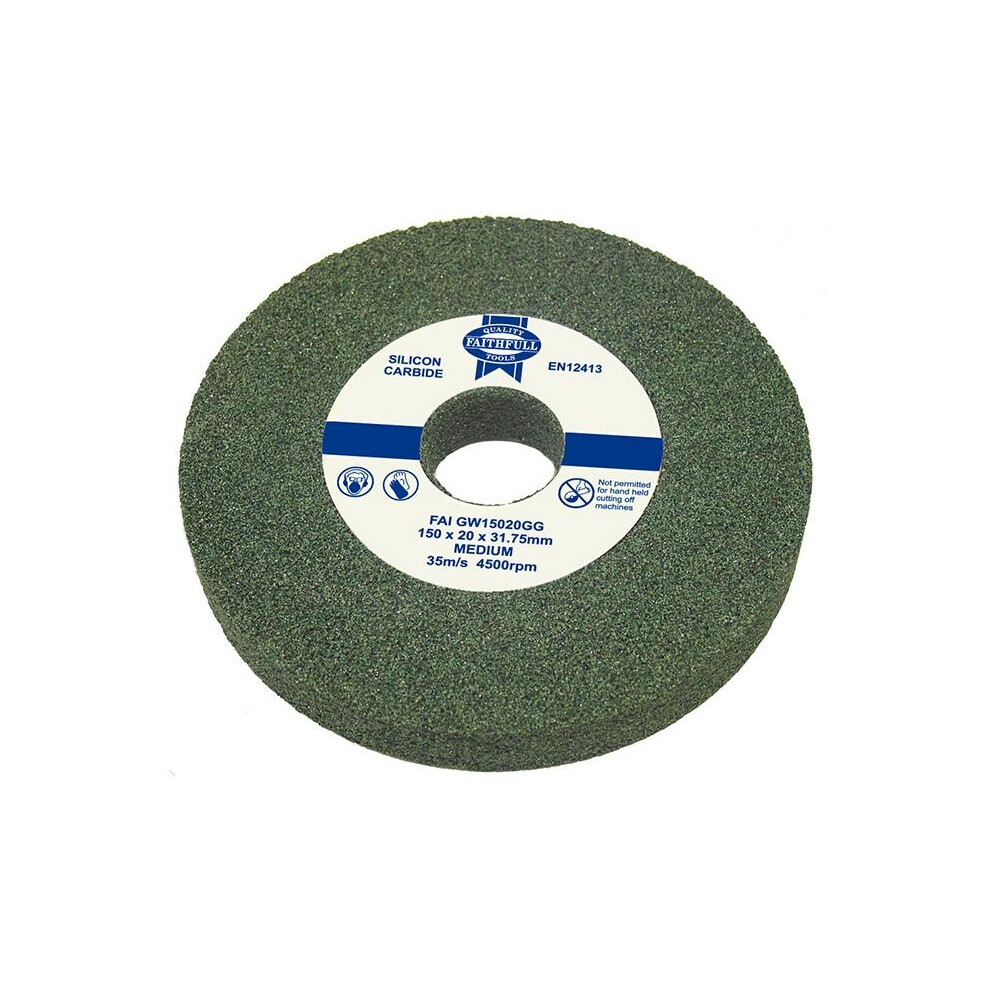 Faithfull Grinding Wheels, Silicon Carbide
