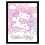 Hello Kitty Hello Kitty Magical Unicorn Framed Poster 1