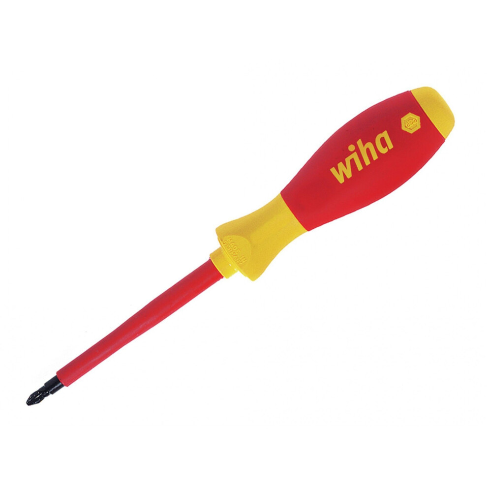 Wiha Softfinish Electric Slimfix Screwdriver, Pozidriv Tip 5063750548760