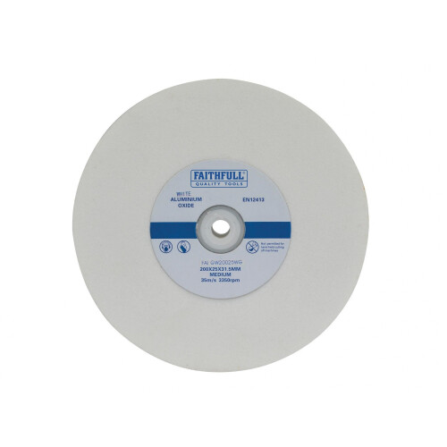 Faithfull Faithfull Grinding Wheels, White Aluminium Oxide