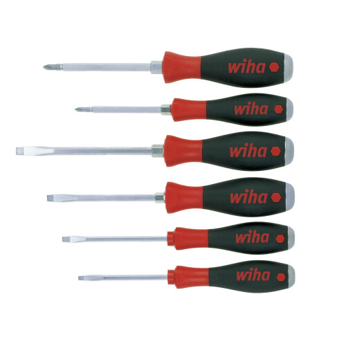 Wiha Wiha Softfinish Sl/ph Hex Blade Screwdriver Set, 7 Piece