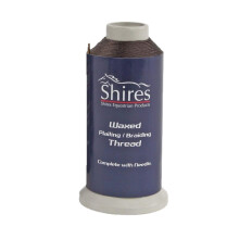 (One Size, Brown) Ezi-Groom Waxed Horse Plaiting Thread