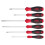 Wiha Wiha Softfinish Sl/pz Screwdriver Set, 6 Piece 1