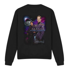 (M, Black) Star Trek Unisex Adult Captain Archer Sweatshirt