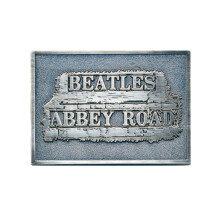 The Beatles Abbey Road Sign Belt Buckle