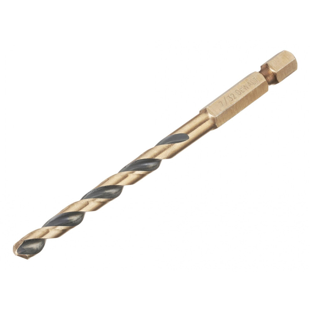 Dewalt Power Tools Black&Gold Hex Hss-G Drill Bits 5063750569260