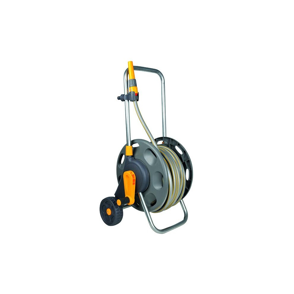 Hozelock 60M Assembled Hose Cart + Hose