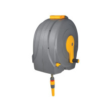 Hozelock 2496 Wall Mounted 40m Fast Reel + 40m Of 12.5mm Hose
